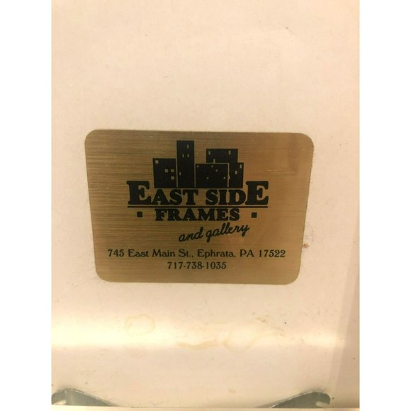 Framed Huddle Image, Spring House, Signed by Linda J. Huddle '91, Professionally - Picture 7 of 9